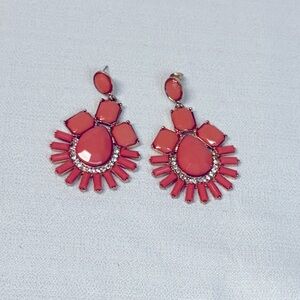 Elegant Coral Earrings